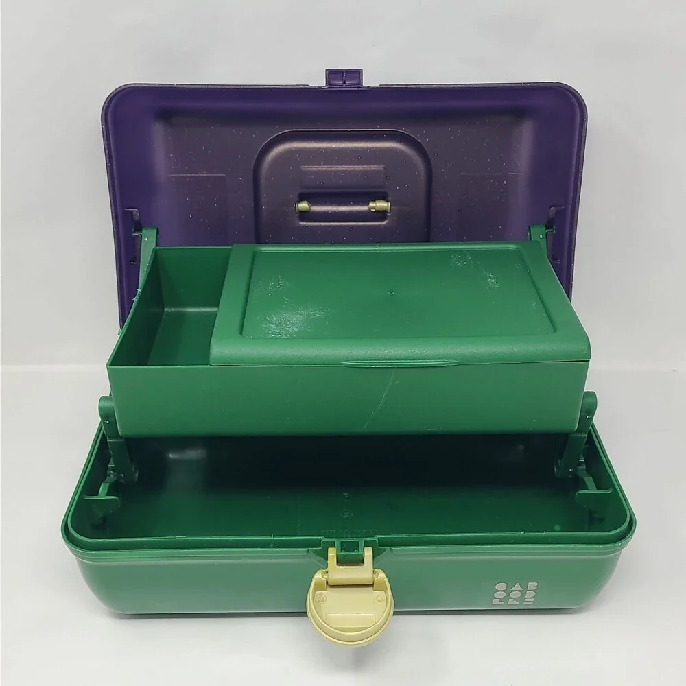 Caboodles Limited Edition On-the-Go Girl Wicked Elphaba Makeup Carry Case Mirror